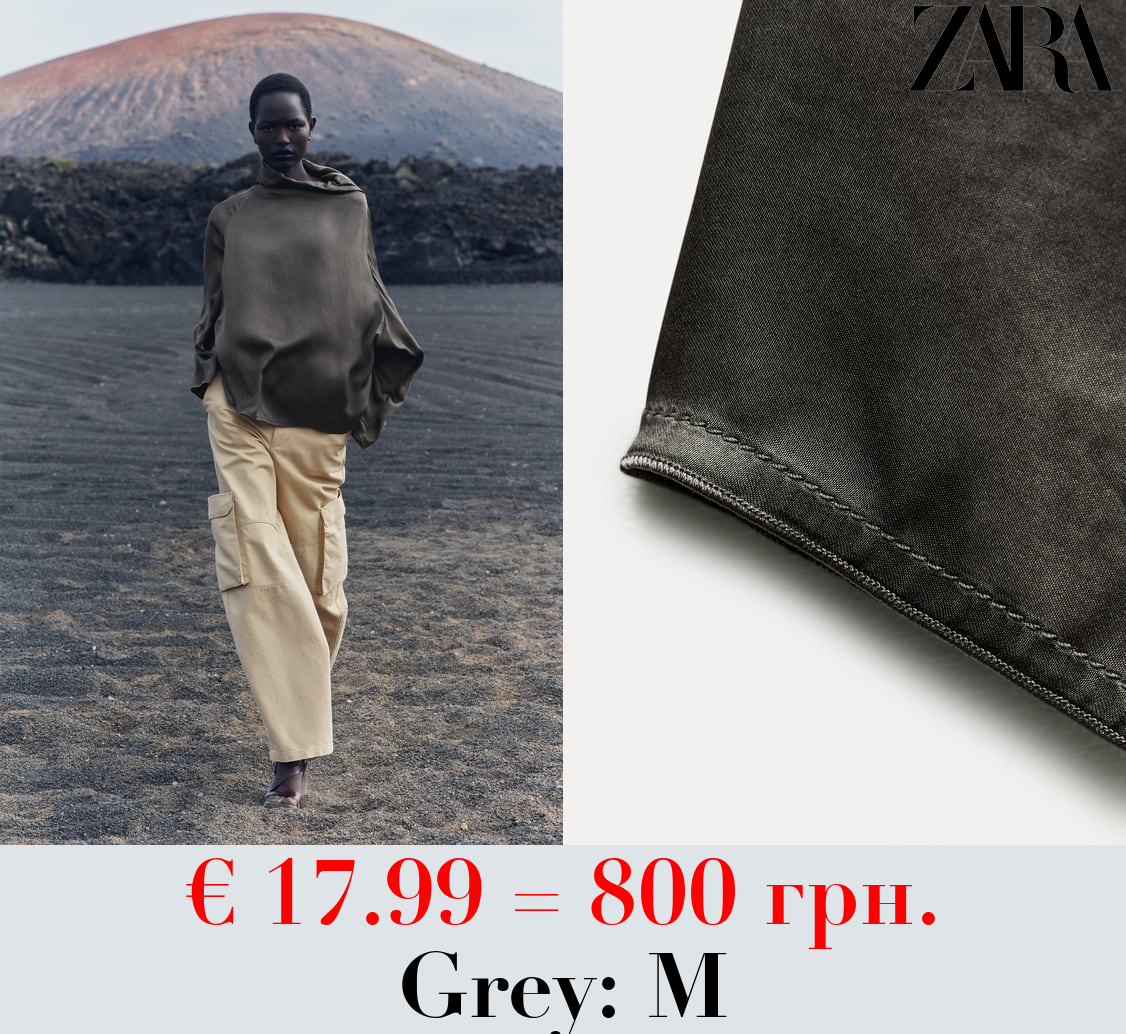 ZW COLLECTION RAGLAN SLEEVE SHIRT