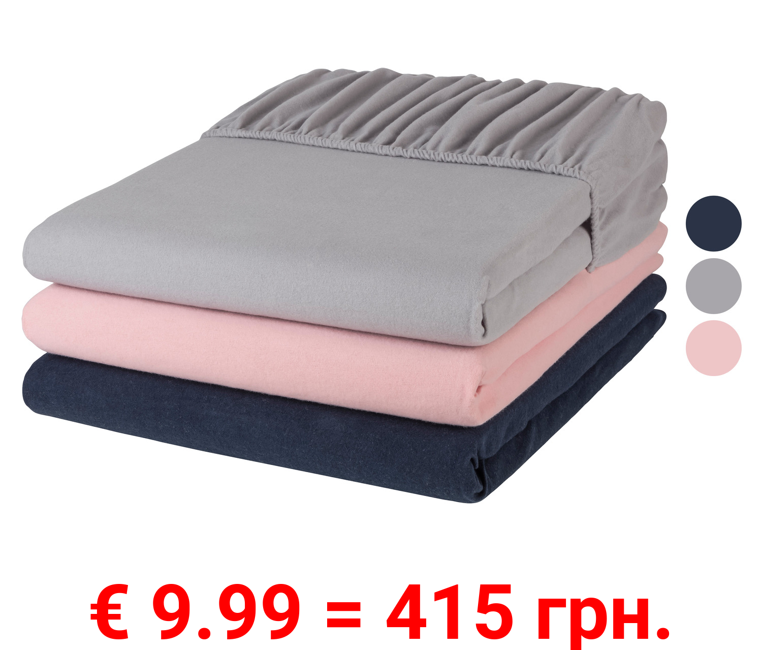 LIVARNO home Feinbiber Spannbettlaken, 140-160 x 200 cm