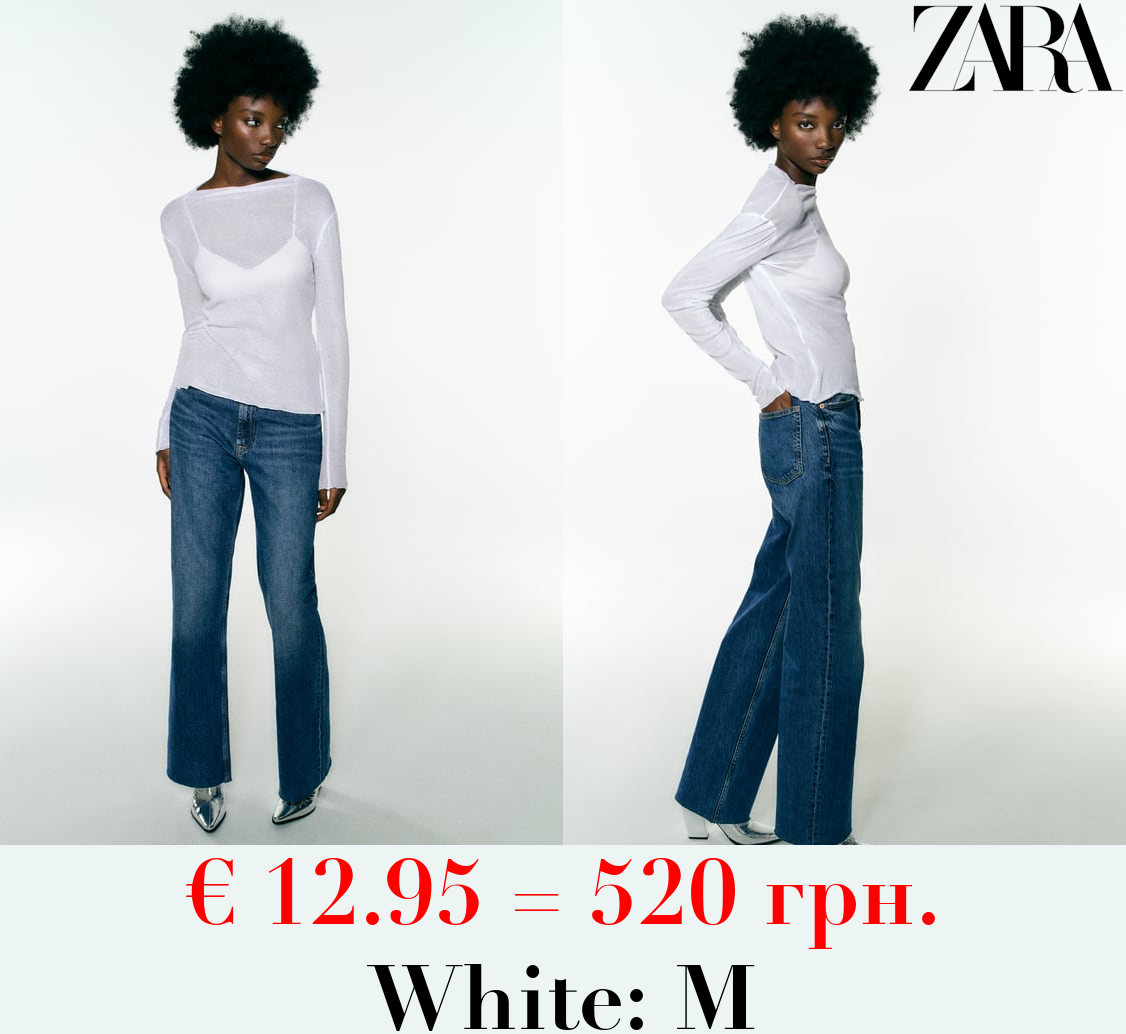 CREPE COTTON T-SHIRT