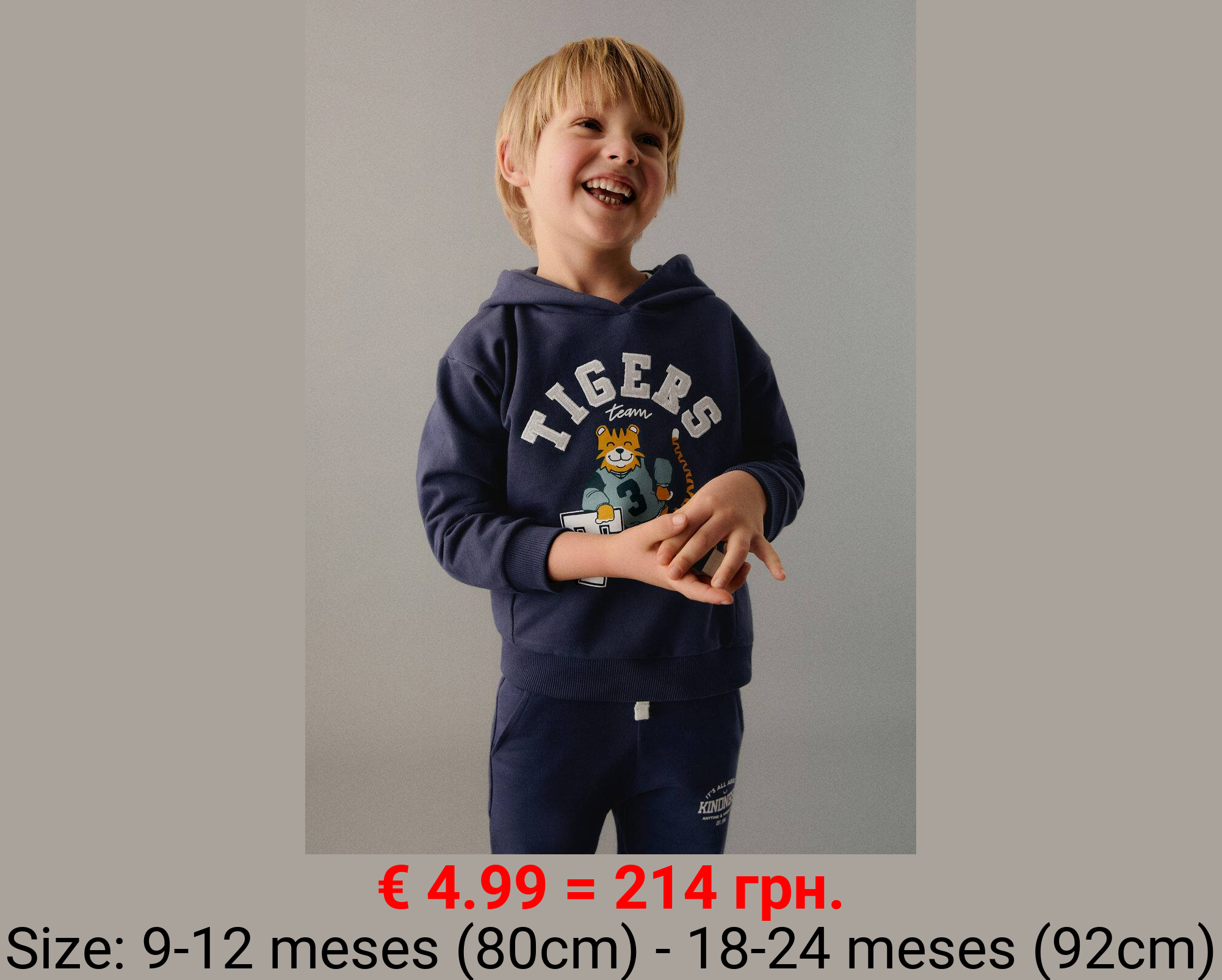 Pantalón jogger estampado