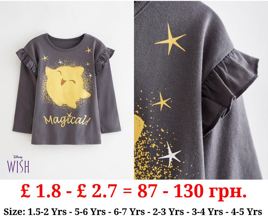 Disney Wish Star Graphic Long Sleeve Top