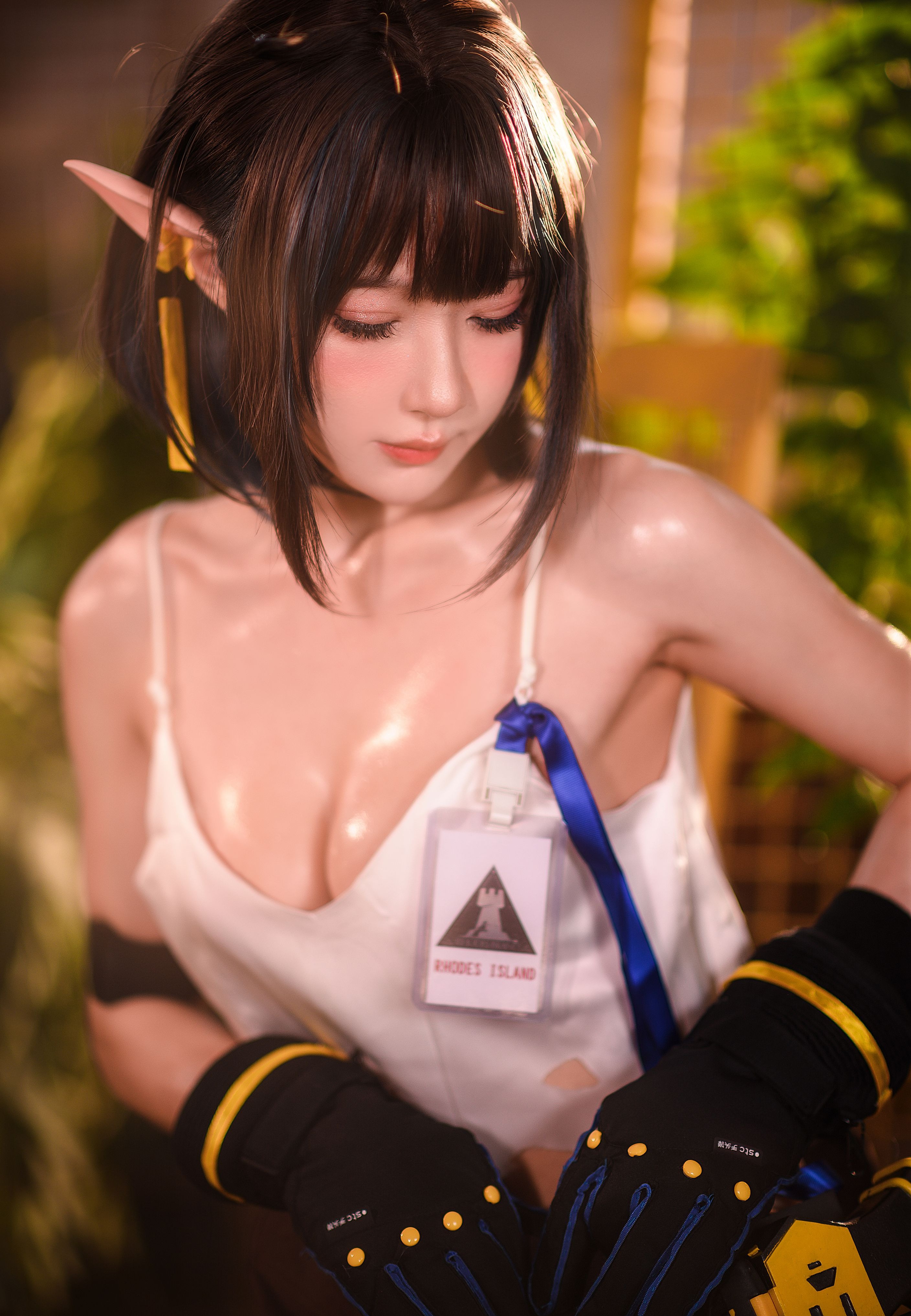 阿包也是兔娘 -06月舰长 明日方舟 森蚺 [33P+507MB] 8