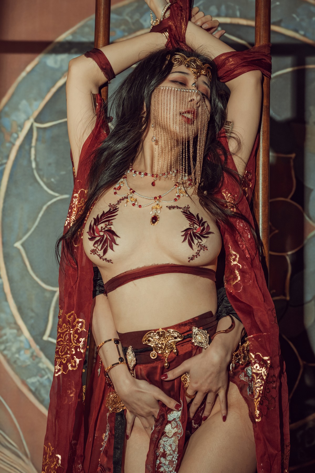 Cosplay 云溪溪 奶桃-双人古风 26