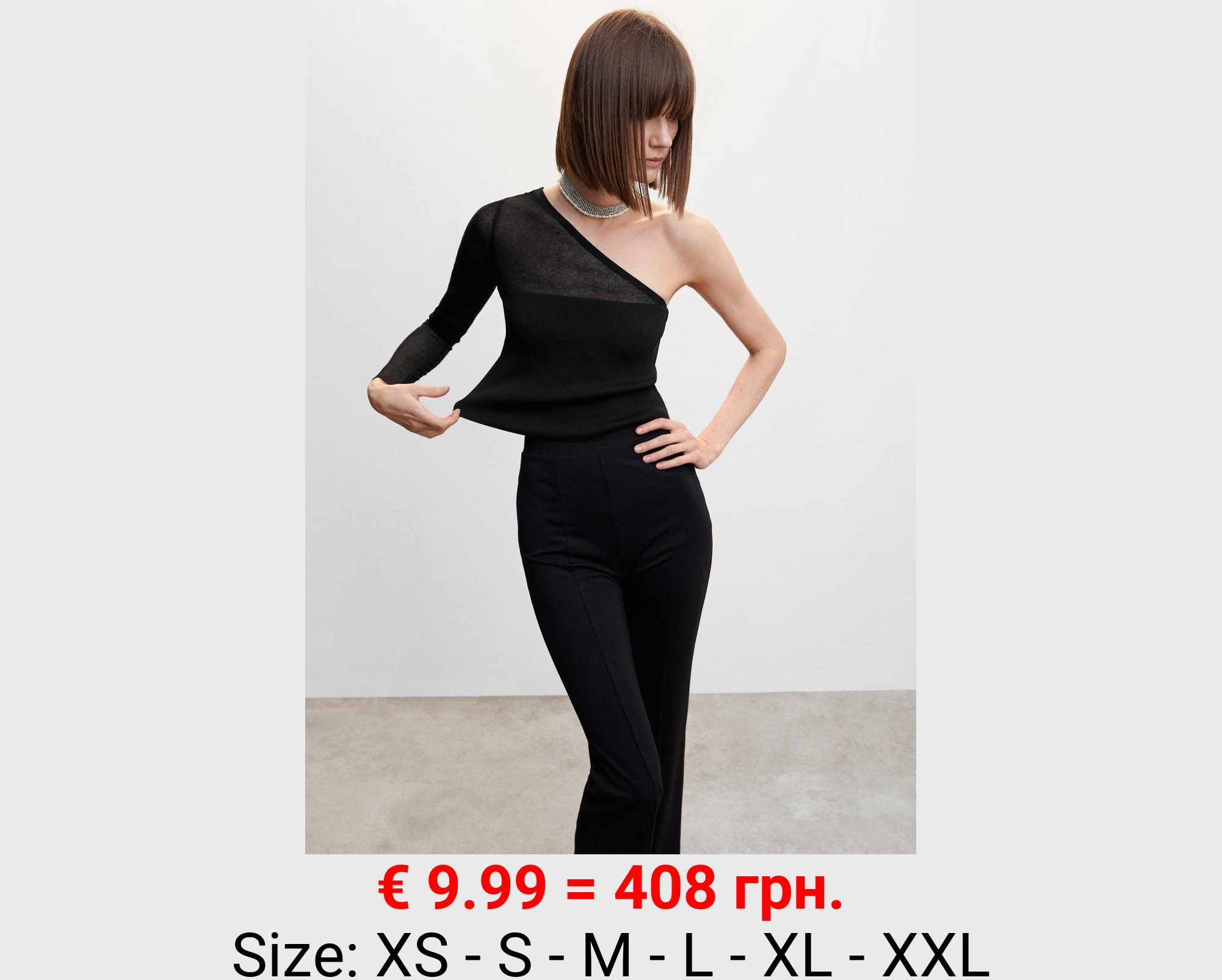 Top diseño asimétrico