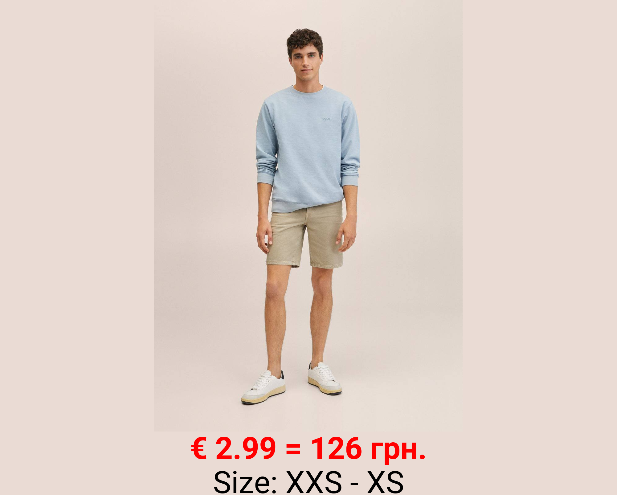 Bermudas denim claro