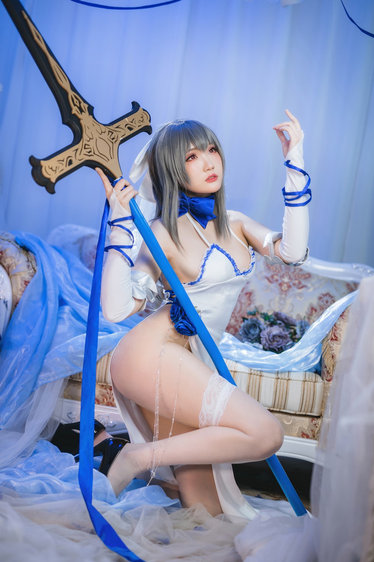 瓜希酱 Cosplay 路易九世礼服 18