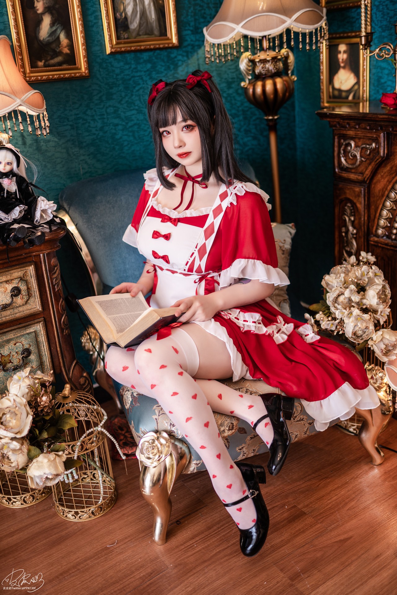 Cosplay 皮皮奶可可爱了啦 元月贺图 1
