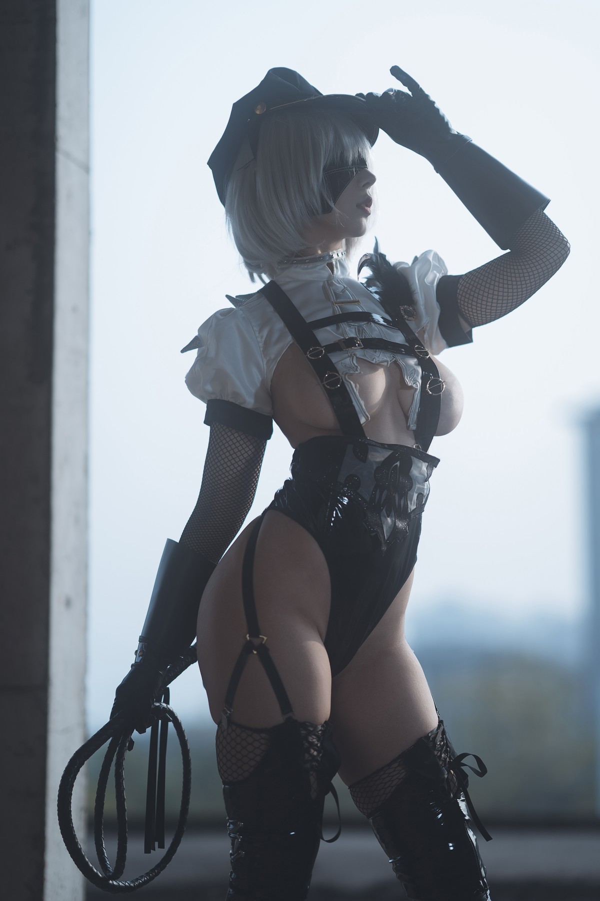 Cosplay 云溪溪 奶桃 2b同人 7