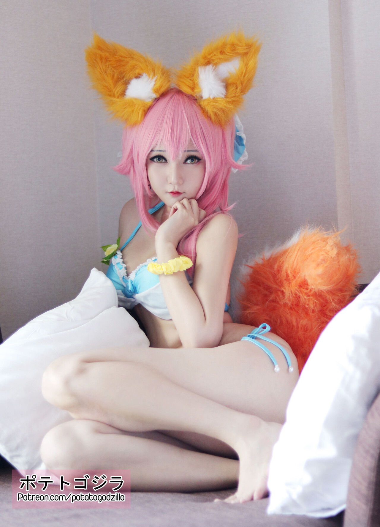 [Potato Godzilla ポテトゴジラ] Tamamo Bikini 4
