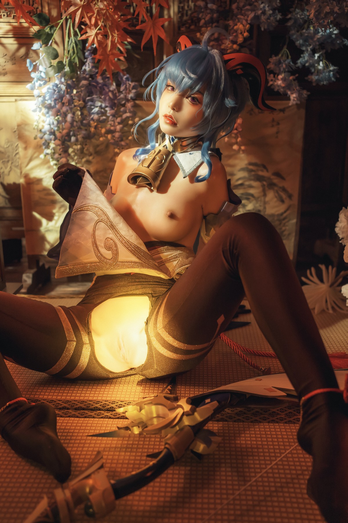 爆机少女喵小吉 Cosplay 原神 甘雨 5