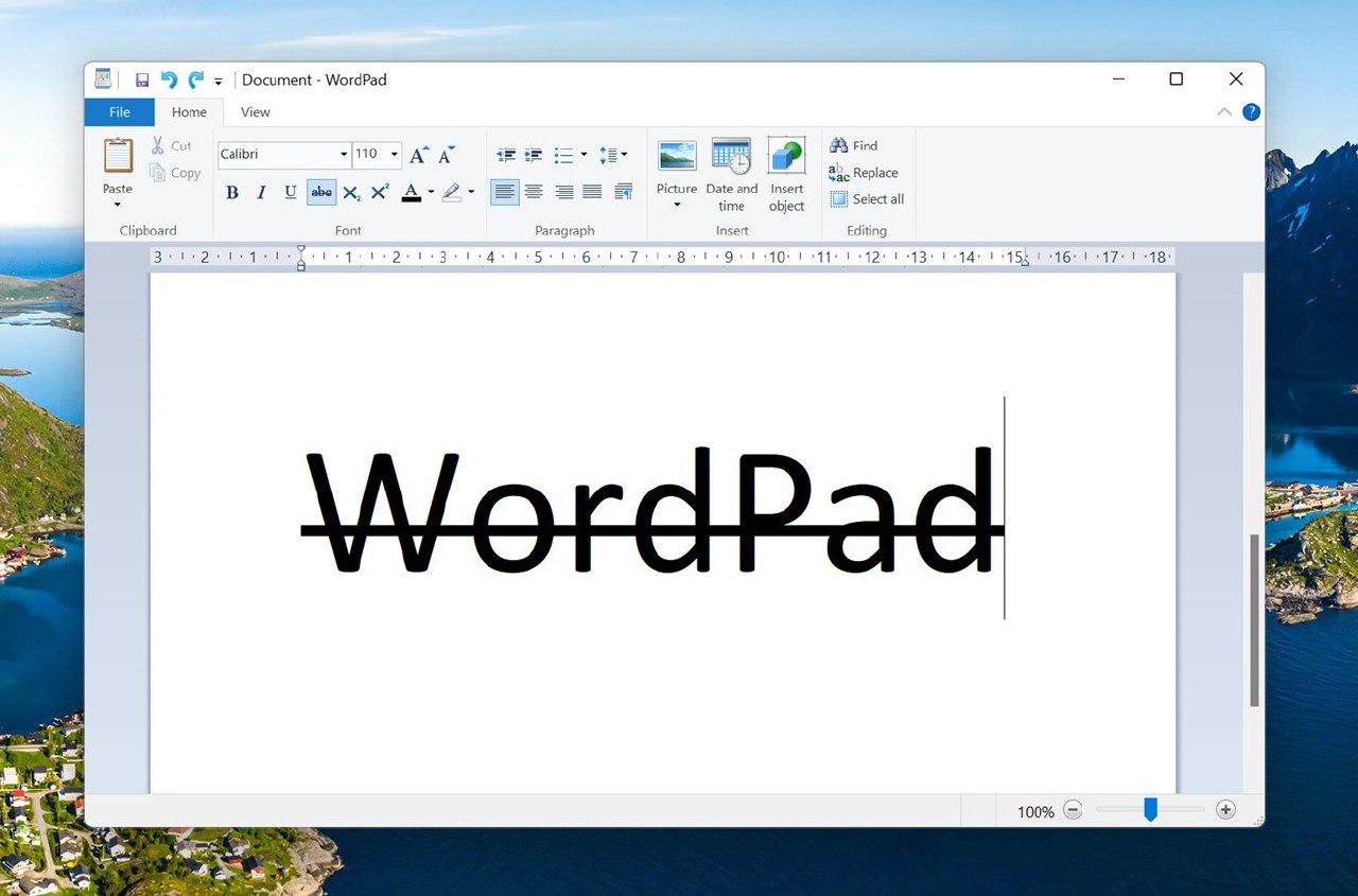 Microsoft удалит WordPad из Windows 11