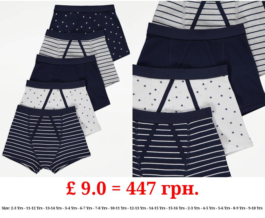 Stars and Stripes Trunks 5 Pack