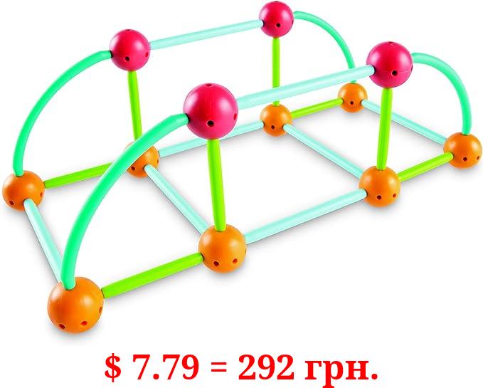 Learning Resources STEM Explorers Geomakers - 58 Pieces, Ages 5+ STEM Toys for Kids, Kindergartner Learning Toys, Shapes for Kids