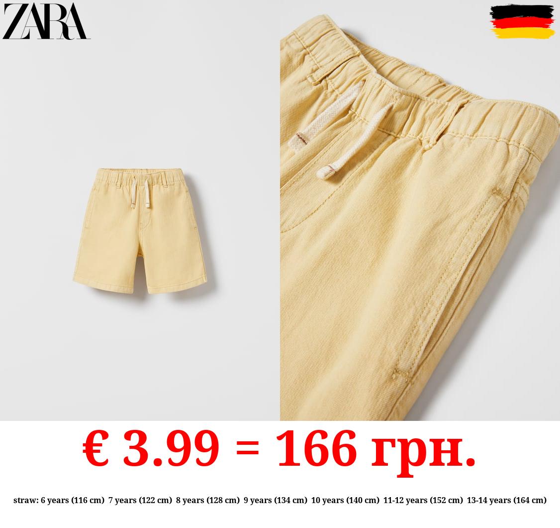 TWILL BERMUDA SHORTS