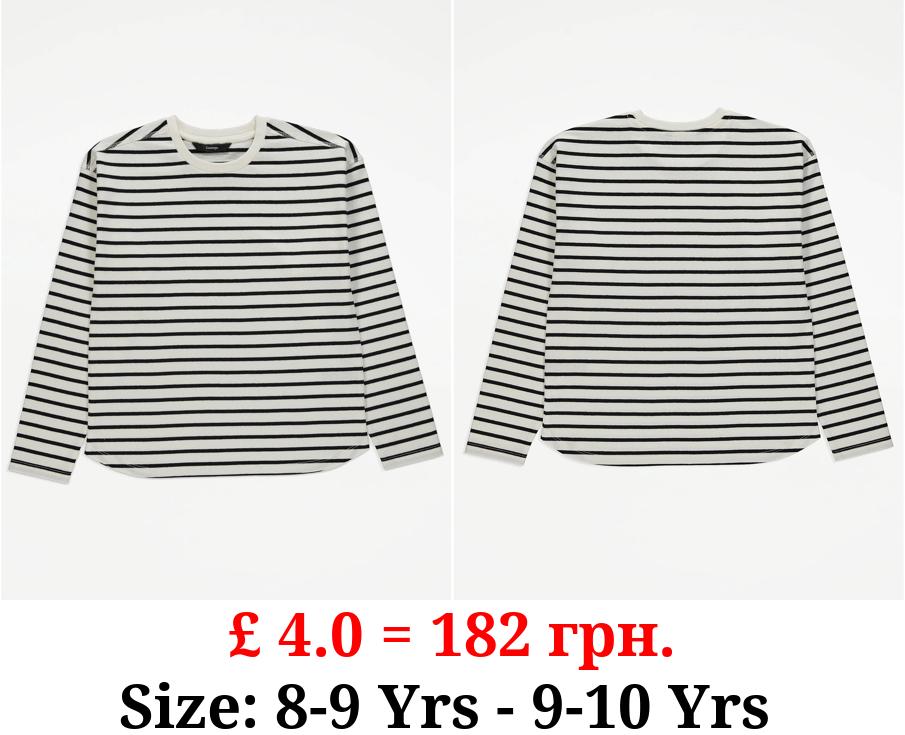 Striped Long Sleeve Top