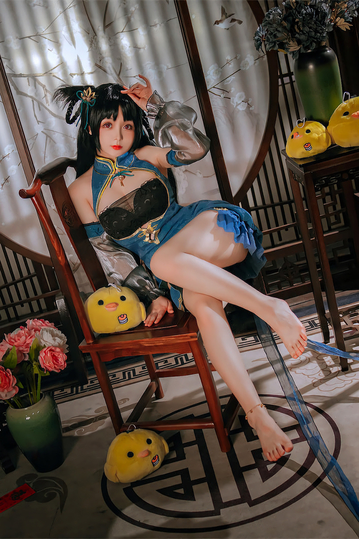 Cosplay Rinaijiao日奈娇 碧蓝航线 大潮旗袍 2