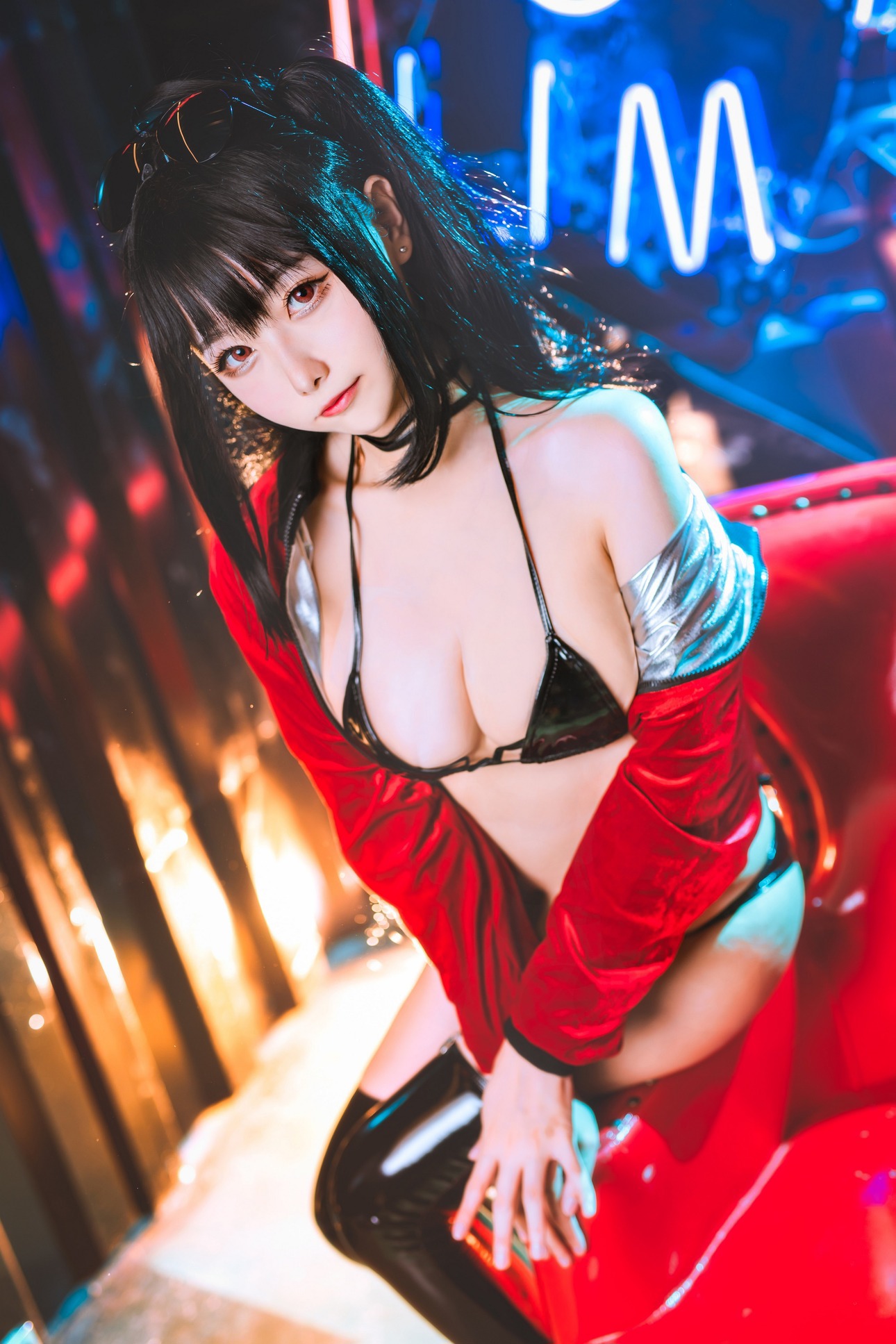 [Momoko葵葵] Taihou 打歌服 恶魔 碧蓝航线 17