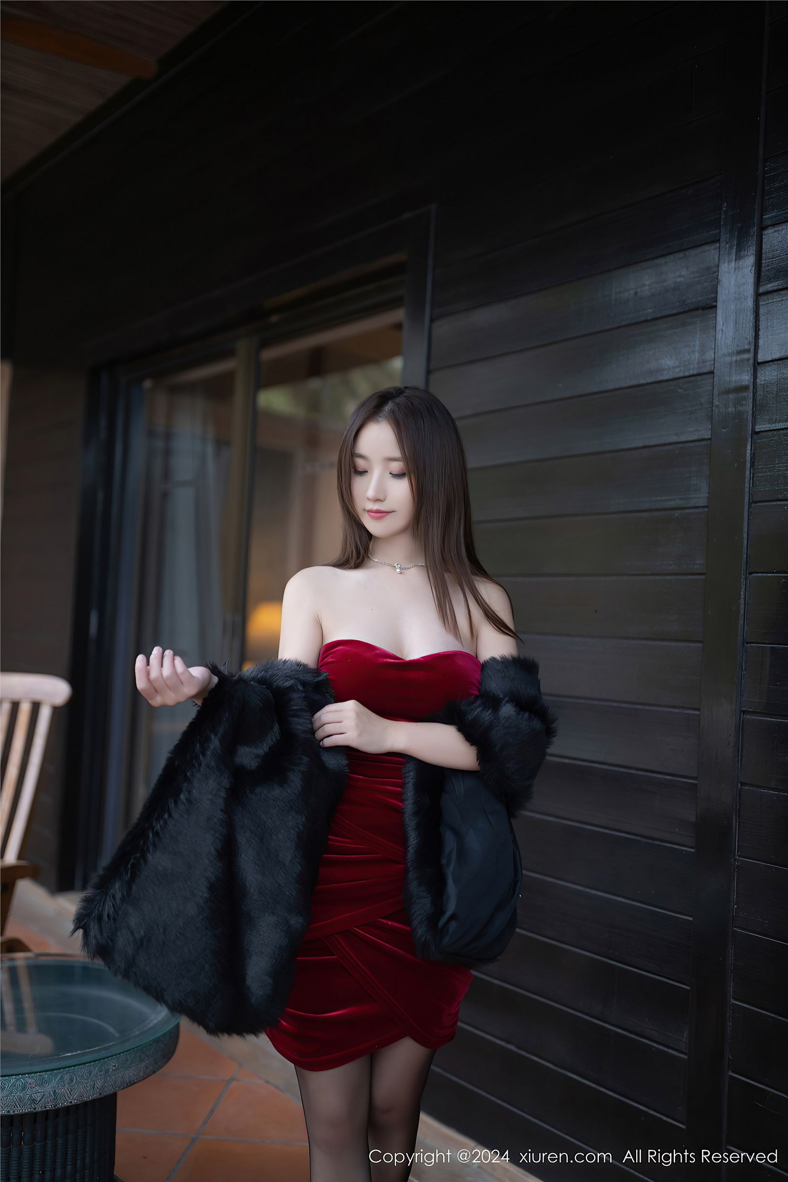 图片[34]-[XIUREN秀人网] 2024.02.06 NO.8077 杏子Yada-六色网