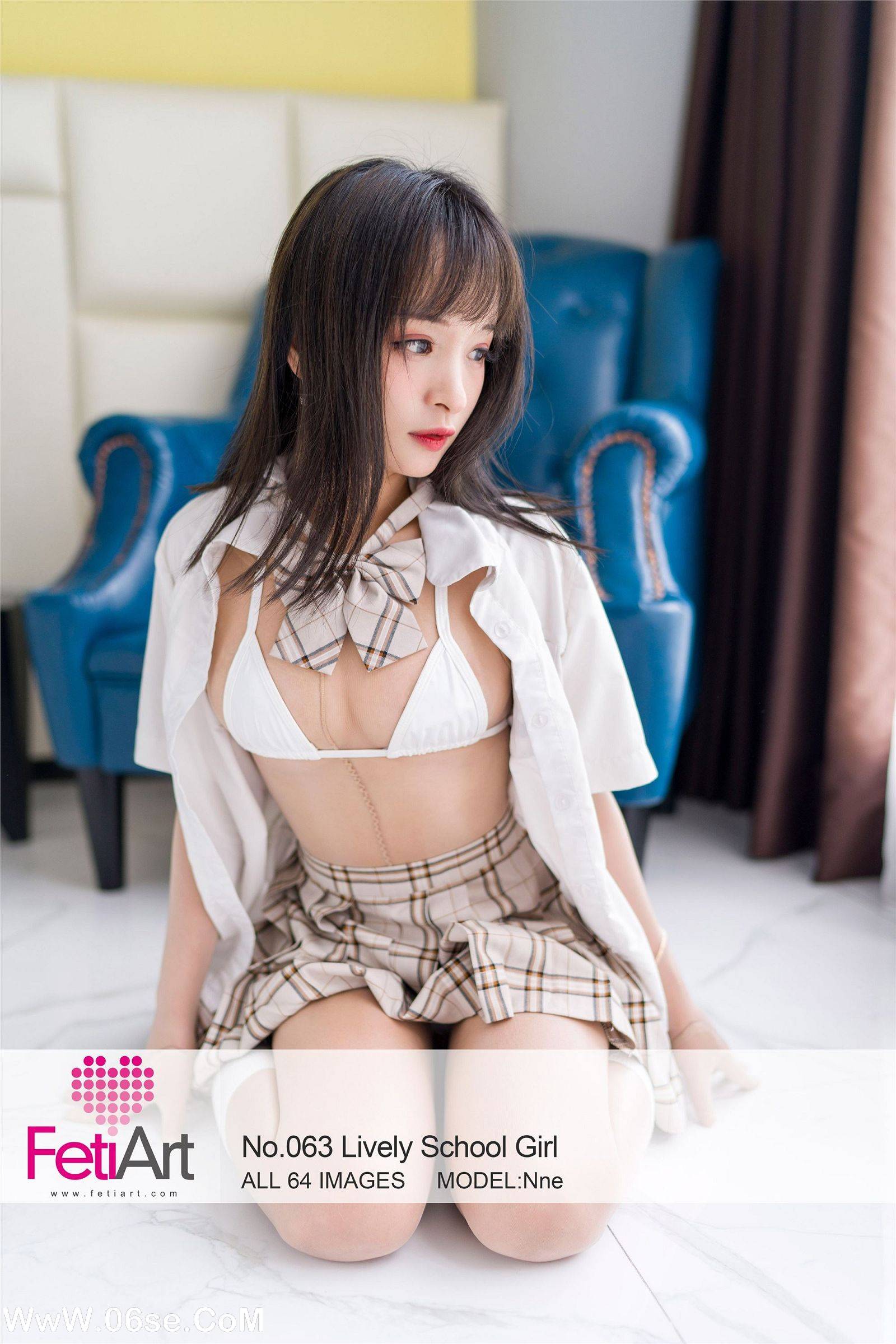 [FetiArt尚物集] NO.00063 Lively School Girl-六色网