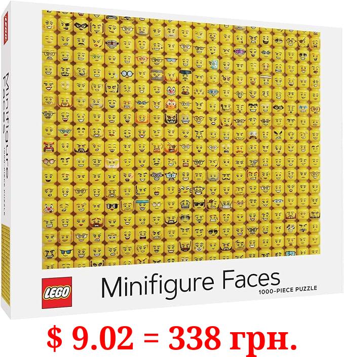 LEGO Minifigure Faces 1000-Piece Jigsaw Puzzle
