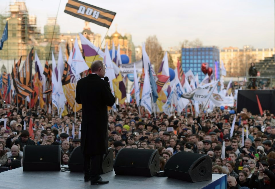 Выступление перед народом