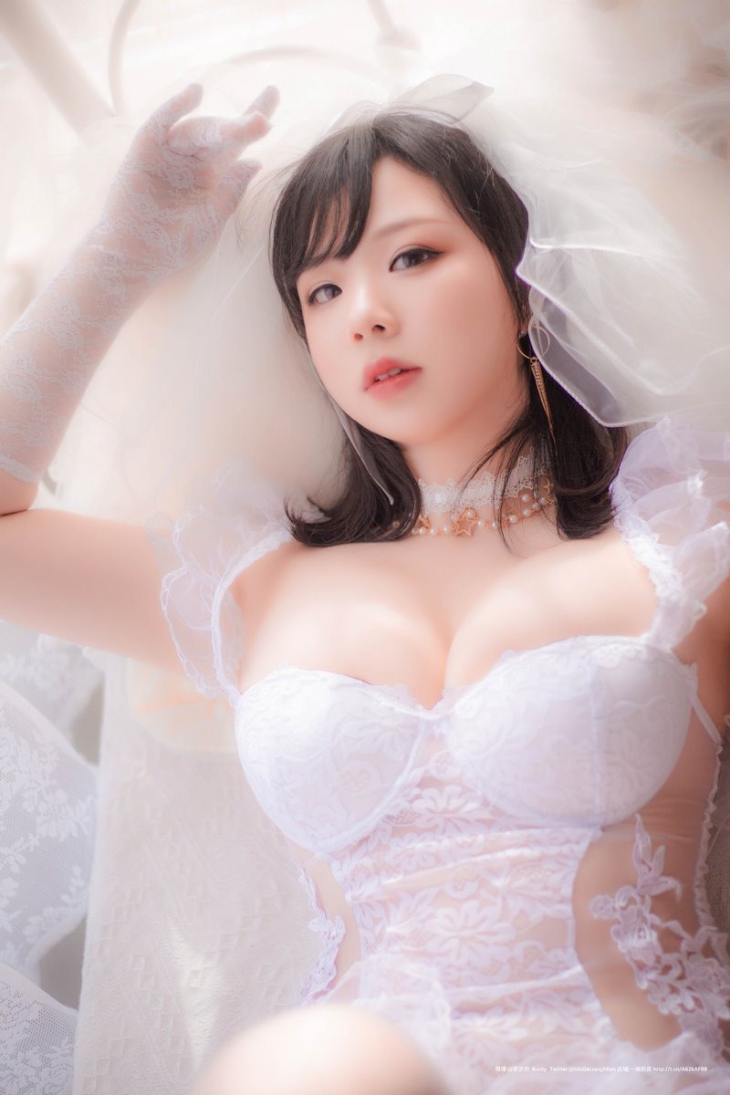 [Cos]皮皮奶-朦胧婚纱[66P] 65