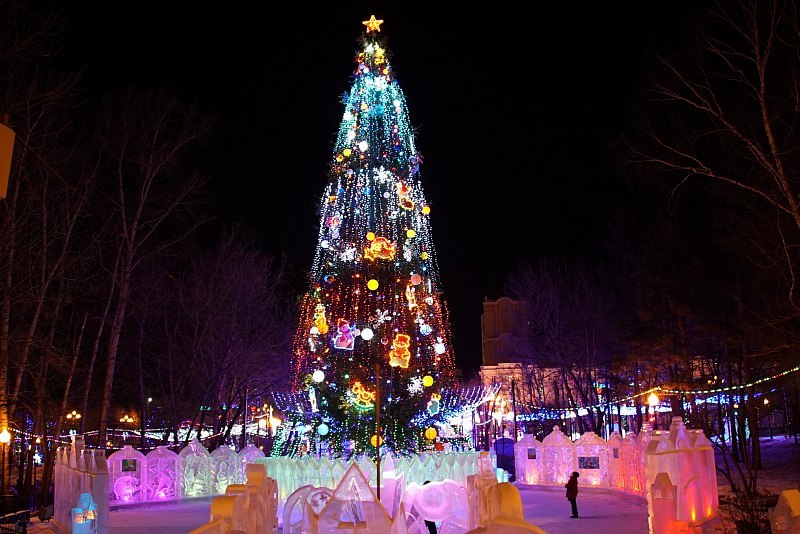 Новогодние мероприятия в Хабаровске