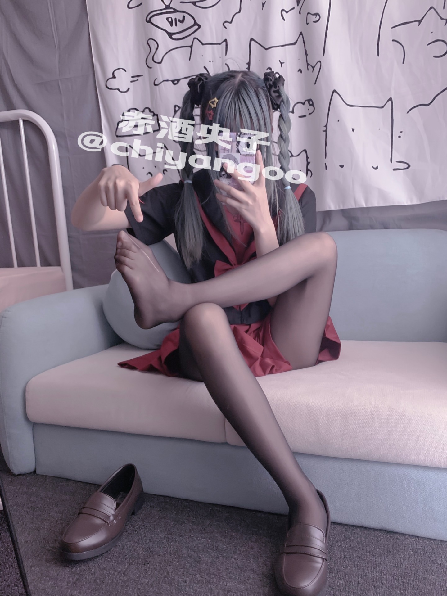 赤酒姬-002-红衣JK[64P] 44