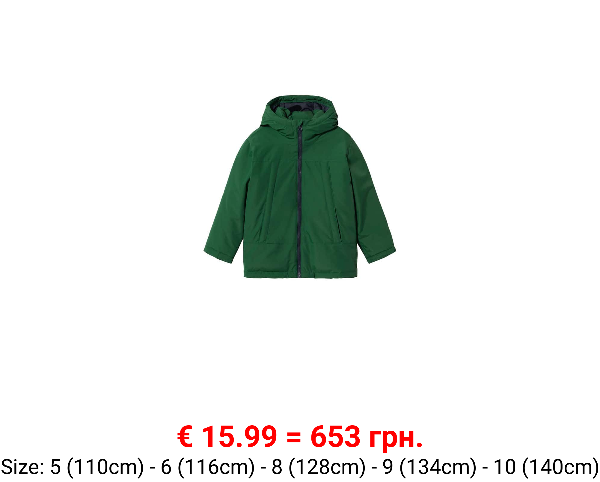 Anorak acolchado capucha