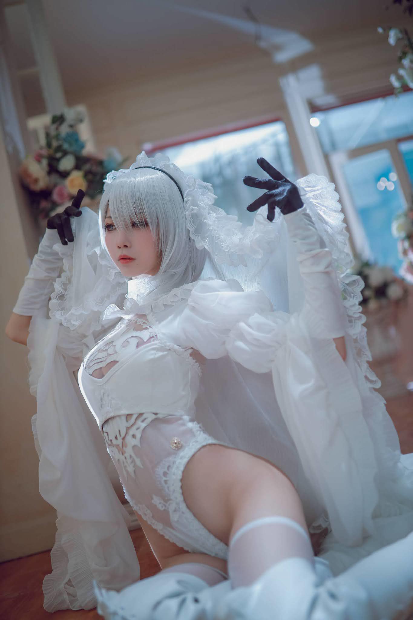 [水淼Aqua] 2B White Version NieR_Automata ニーア オートマタ 30