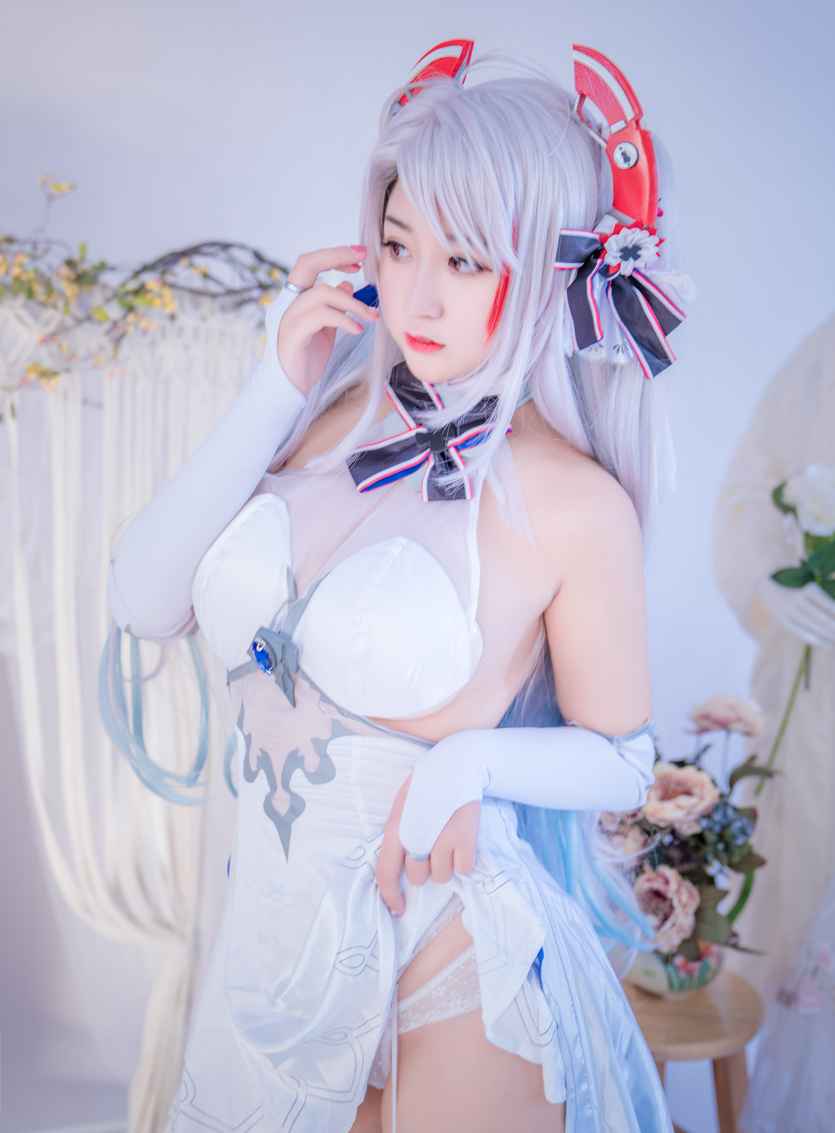 Cosplay 猫九酱Sakura 碧蓝誓约 Set.01 8