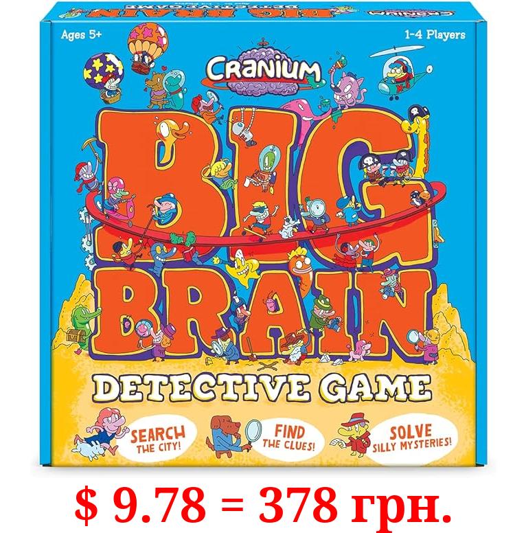 Funko Cranium Big Brain Detective Game for 1-4 Players Ages 5 and Up