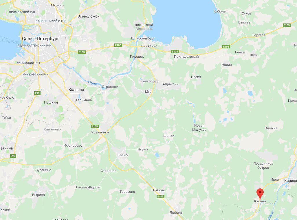 Тайцы на карте. Киришский район Ленинградской области на карте. Кусино Киришский район на карте.