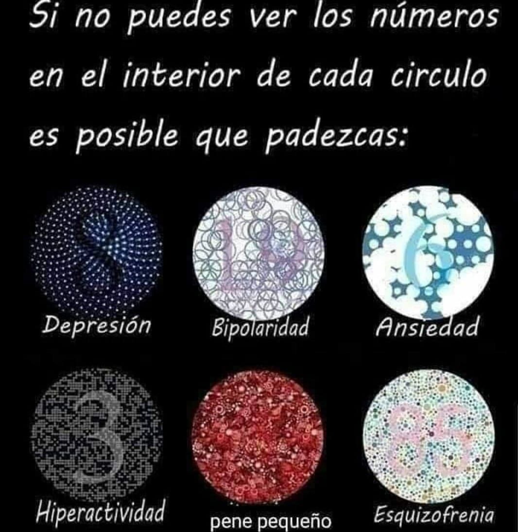 Los números del interior