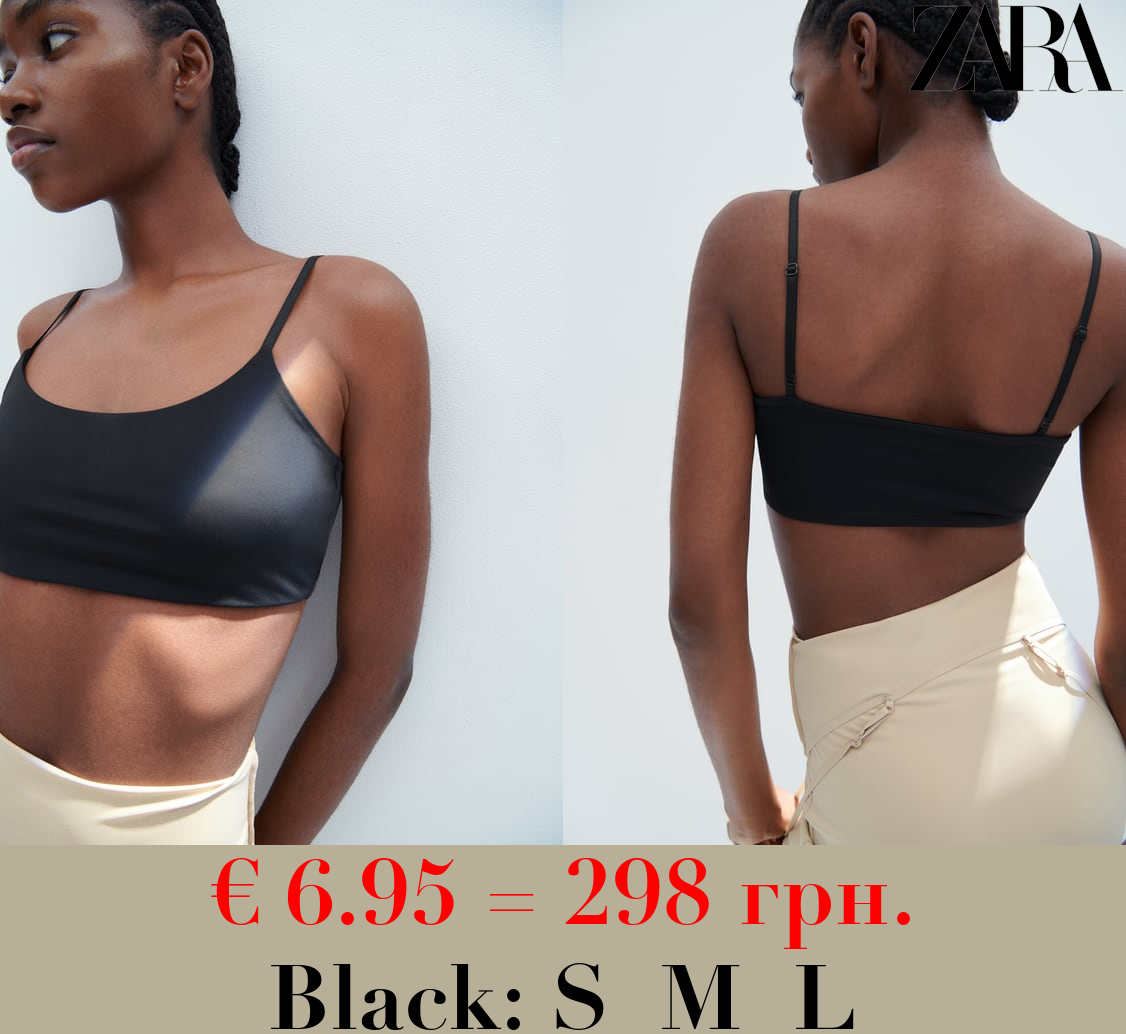 POLYAMIDE CROP TOP