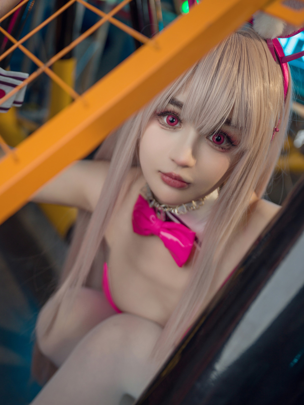 Cosplay 桜井宁宁 Viper Bunny 毒蛇兔女郎 17