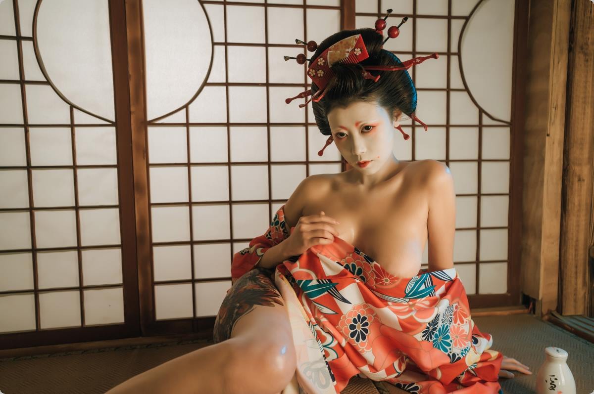 [Cos]奈汐酱 -艺妓[39P] 19