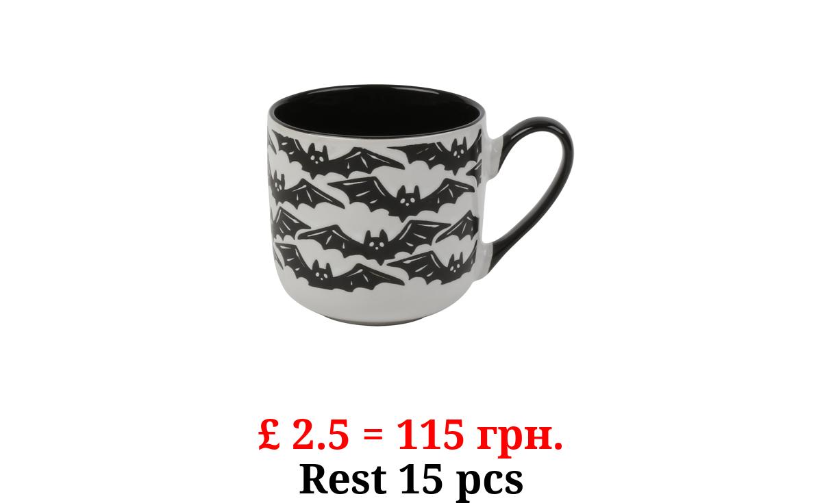 Bat Wax Resist Mug