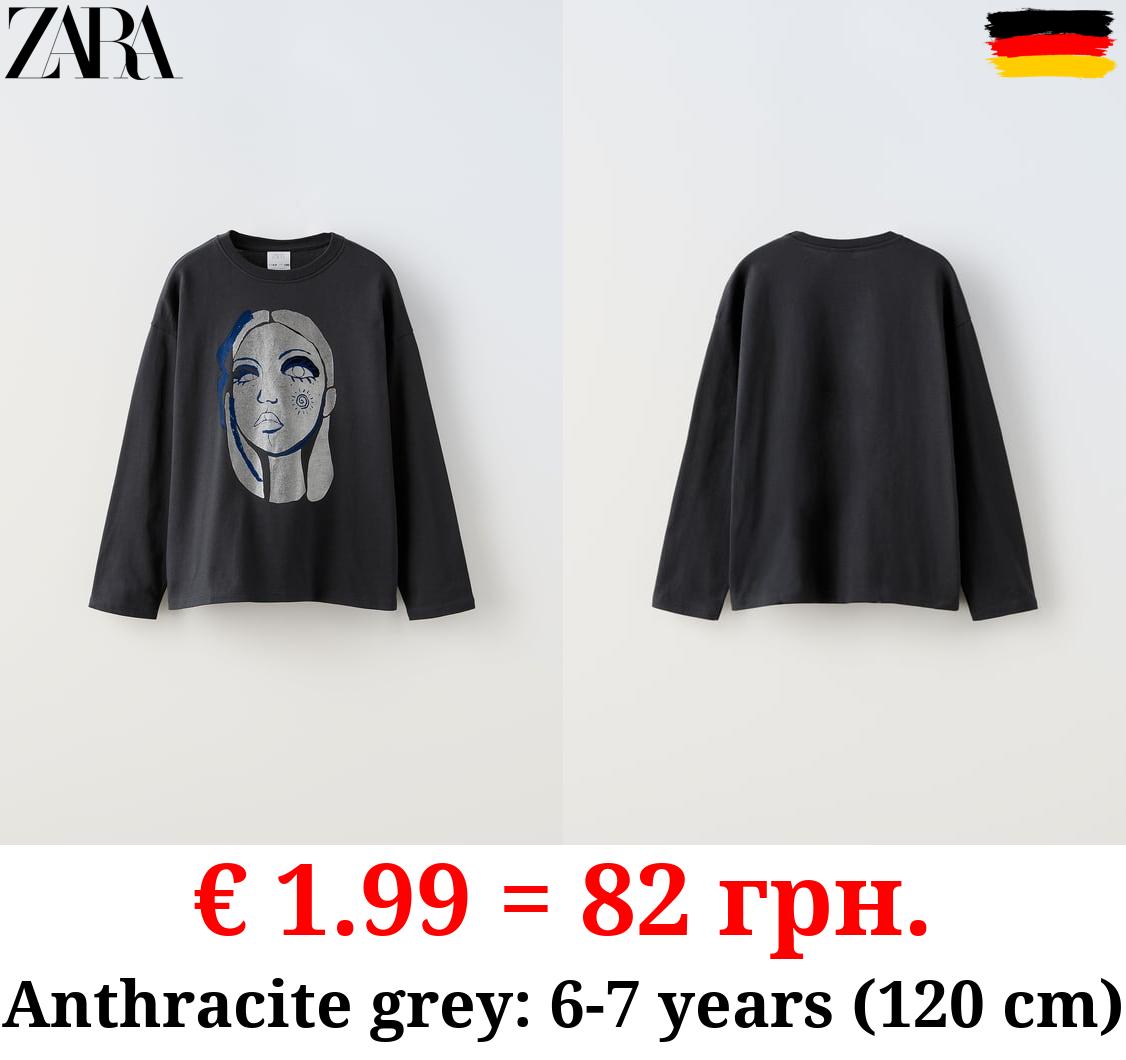 RHINESTONE FACE T-SHIRT