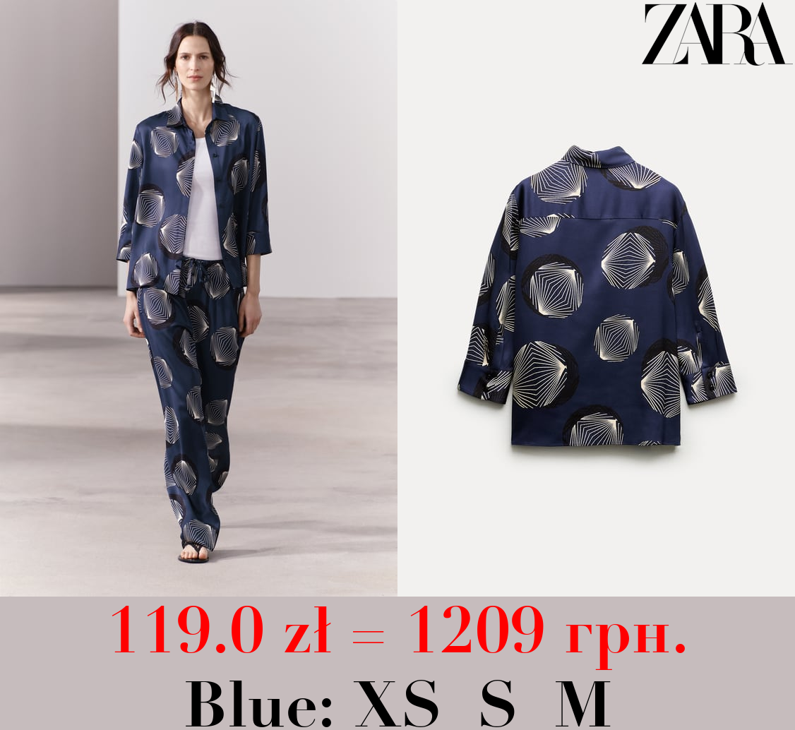 ZW COLLECTION PRINTED SHIRT