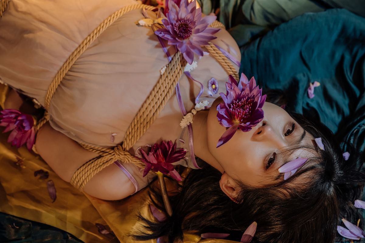 [Cos]云溪溪 - 花与绳[58P] 36