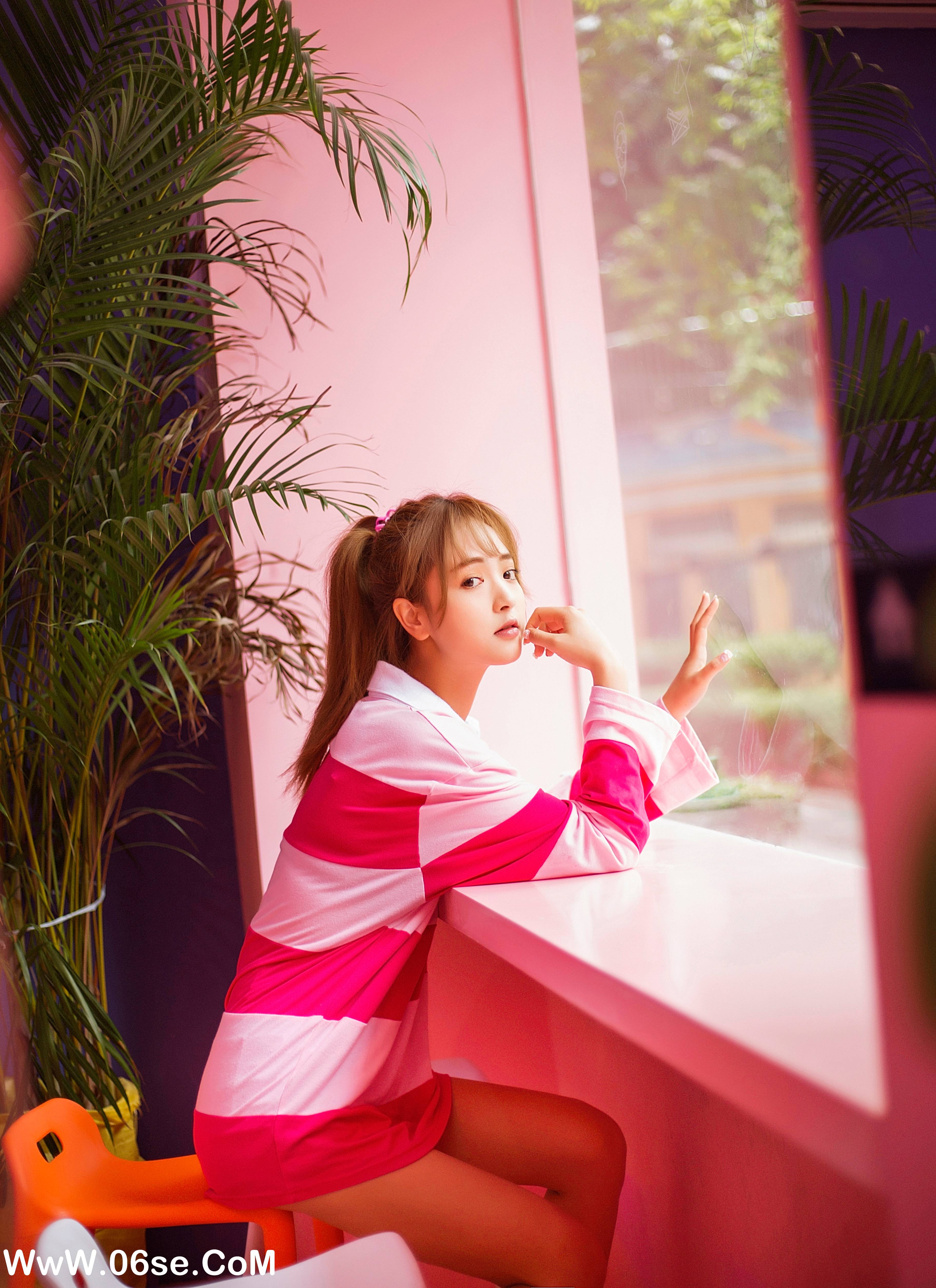 图片[9]-[YITUYU艺图语]2022.06.22 粉色少女心 窦鹤鑫[21P-271.9M]-六色网