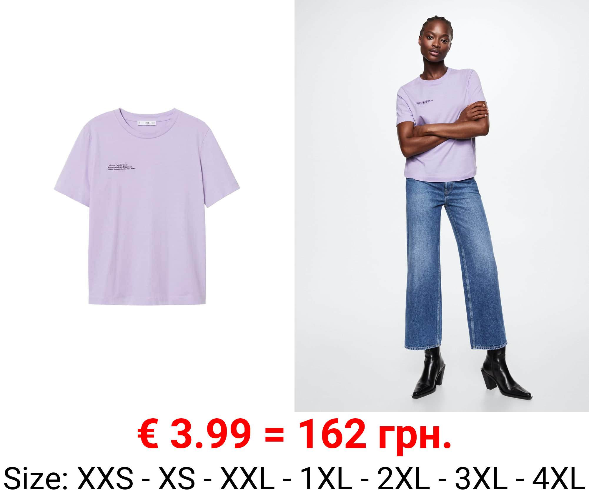 camiseta 100% algodón 