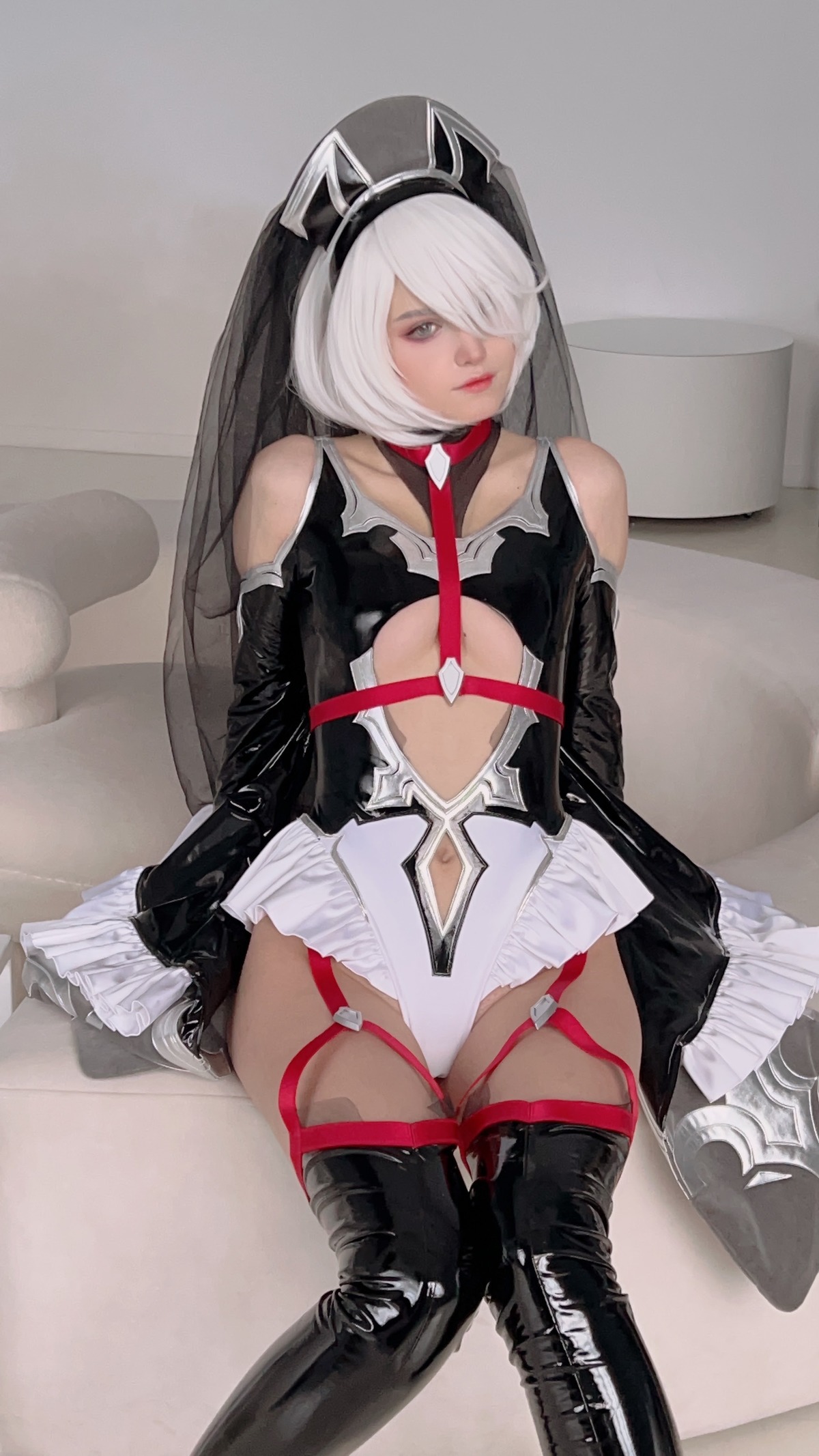 Shirogane Cosplay 2B ヨルハ２号Ｂ型 Bride Ver. 38