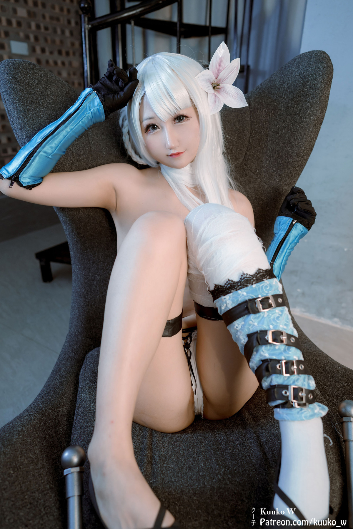 Cosplay KuukoW クー子 Kaine Nier Replicant 19