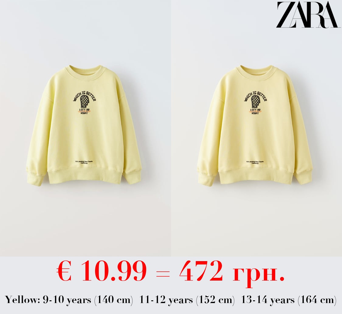 RAISED HEAD SWEATSHIRT