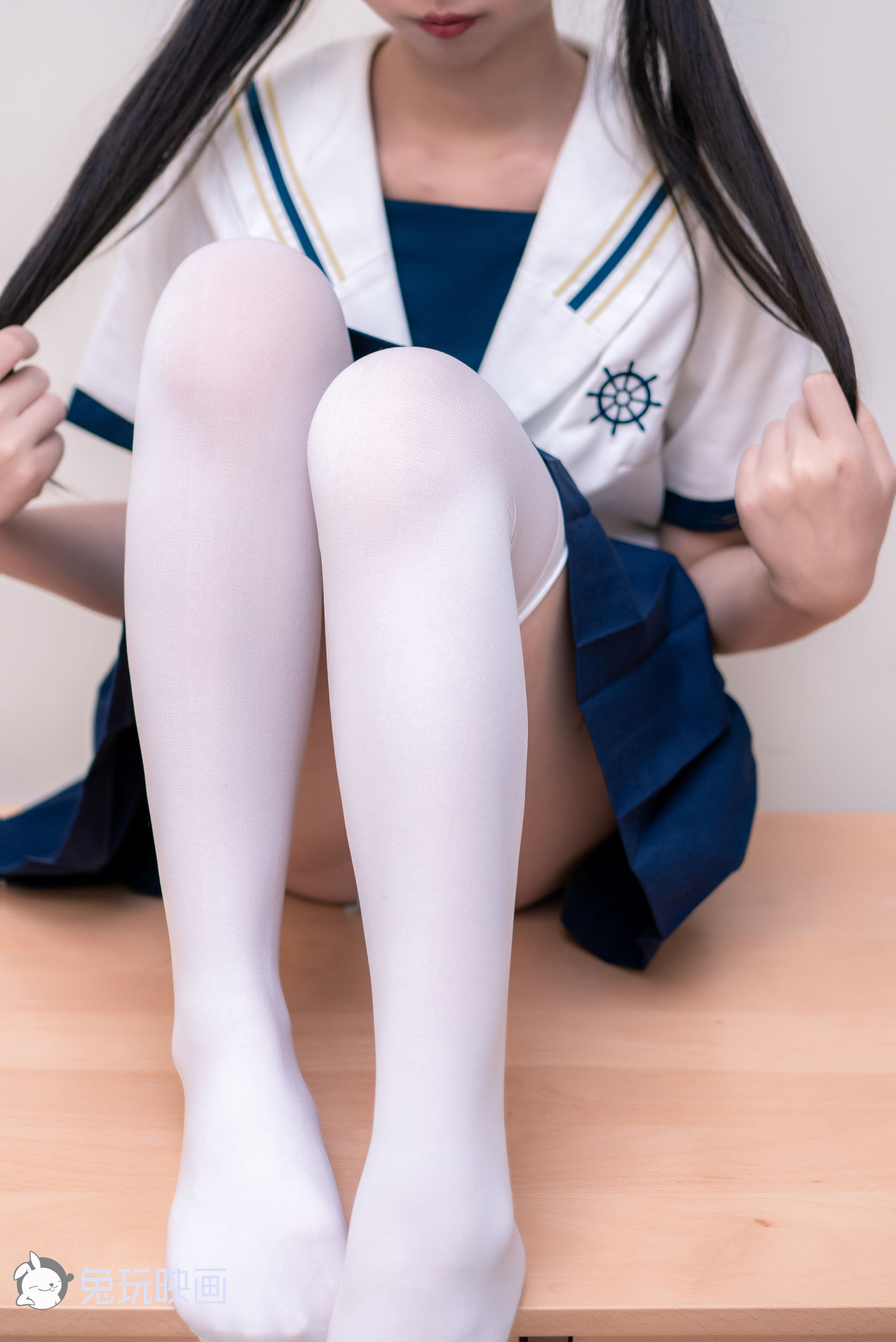 [兔玩映画]_-_白丝和水手服-写真图集共40P 6