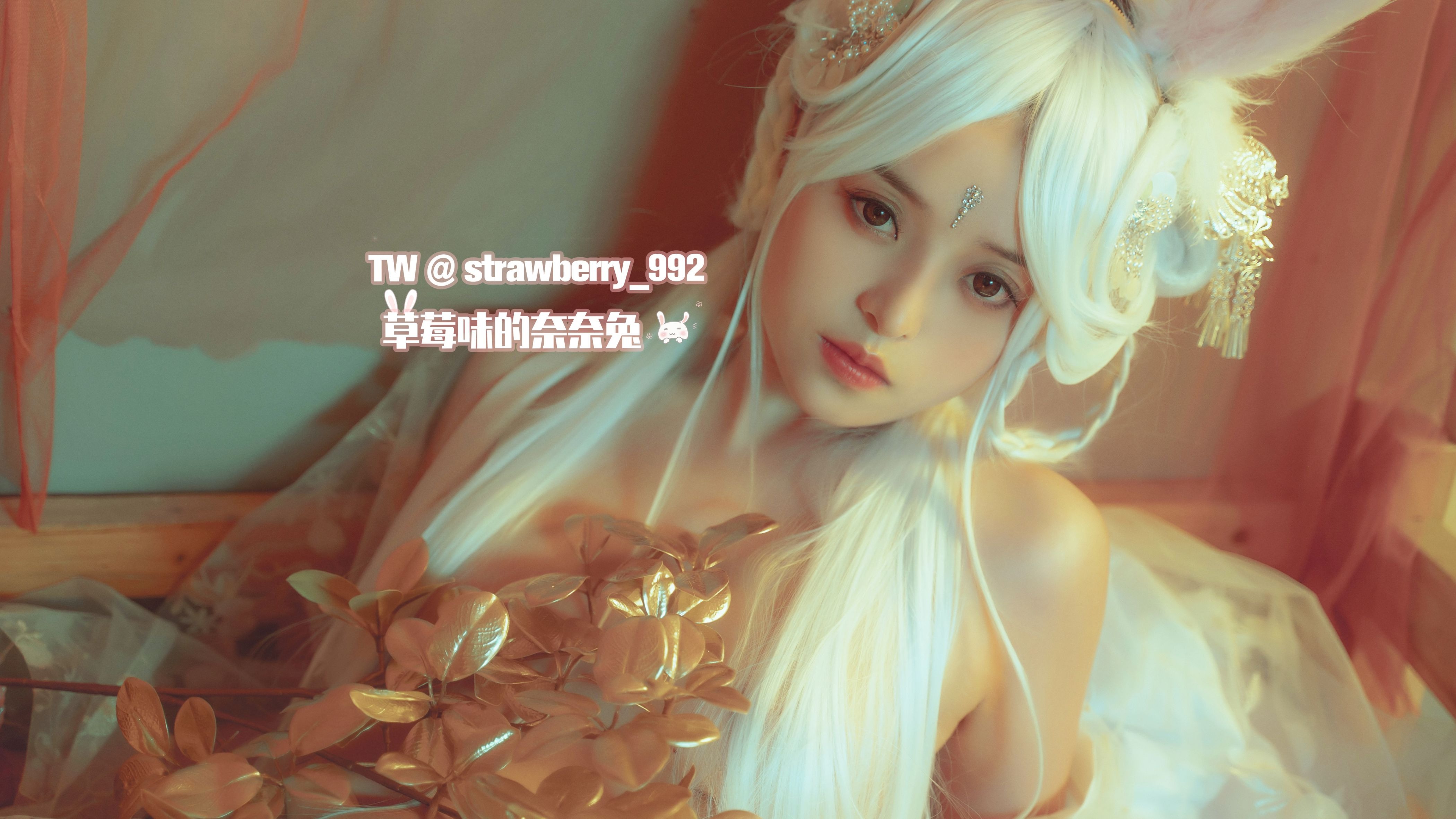 草莓味的奈奈兔 - 玉兔精-CQ兔子 [31P] 28