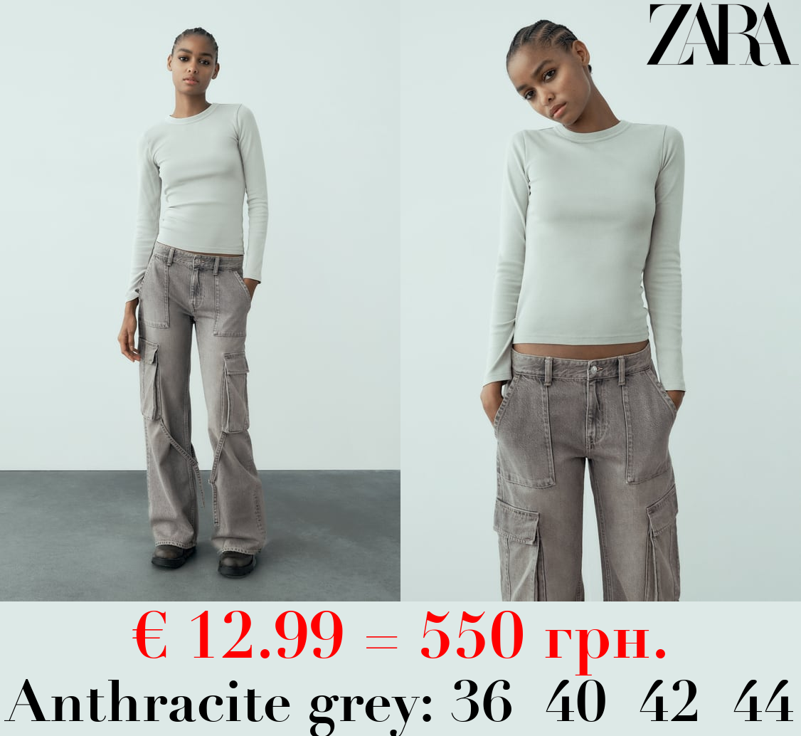 MID-RISE TRF CARGO JEANS