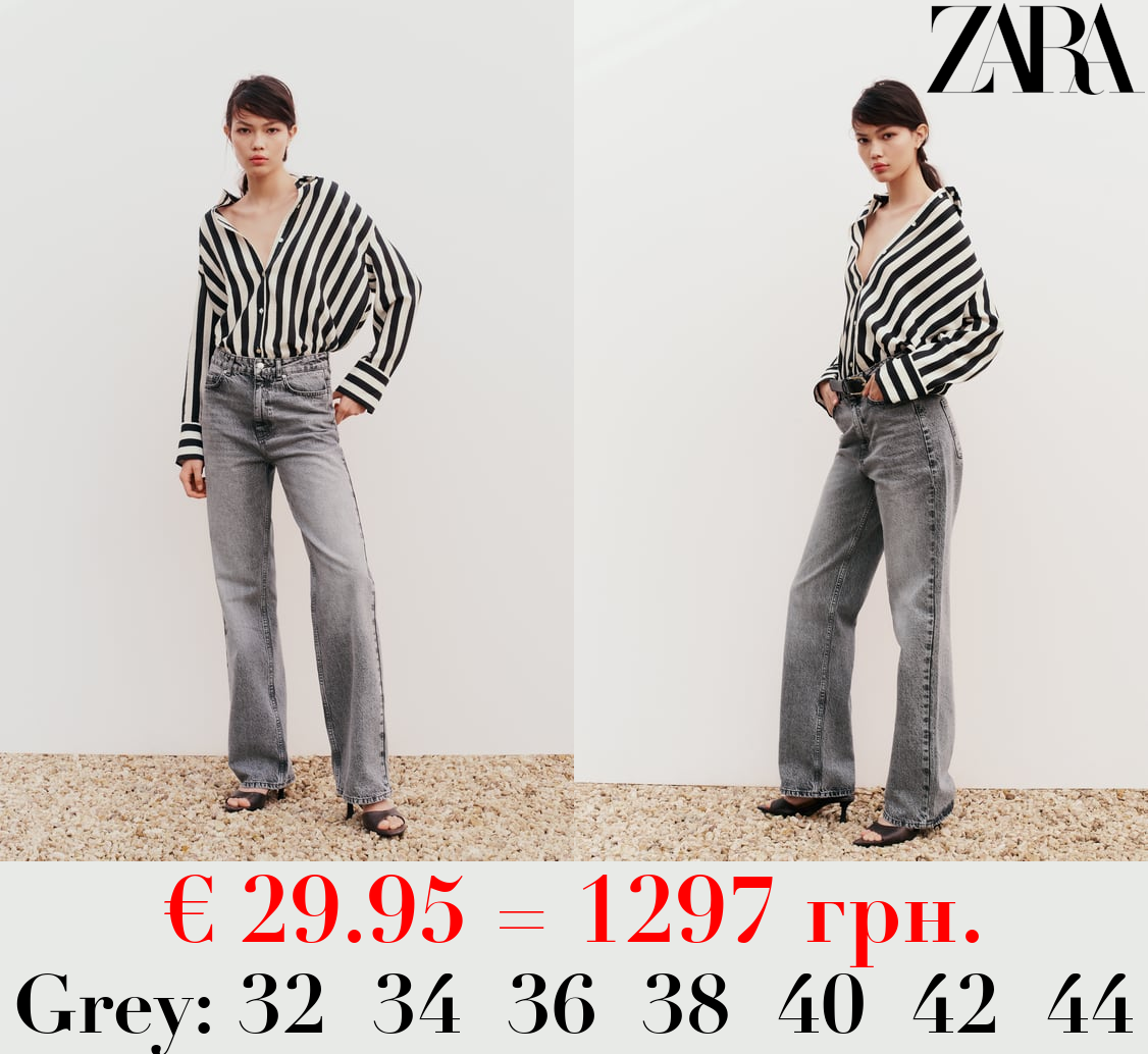 Z1975 STRAIGHT-FIT HIGH-WAIST FULL LENGTH JEANS